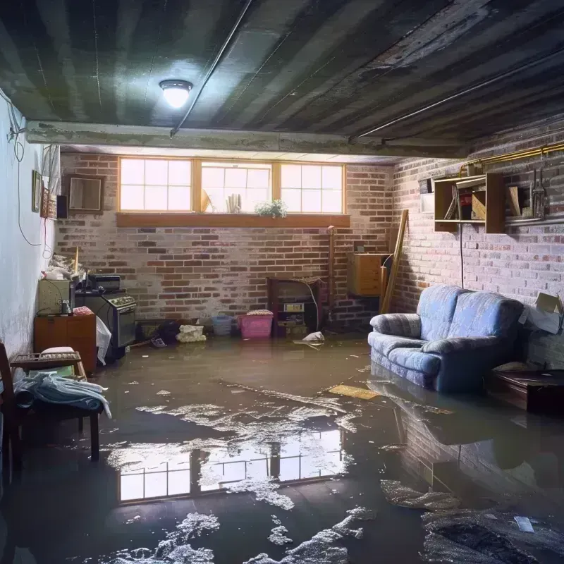 Flooded Basement Cleanup in South Sanford, ME